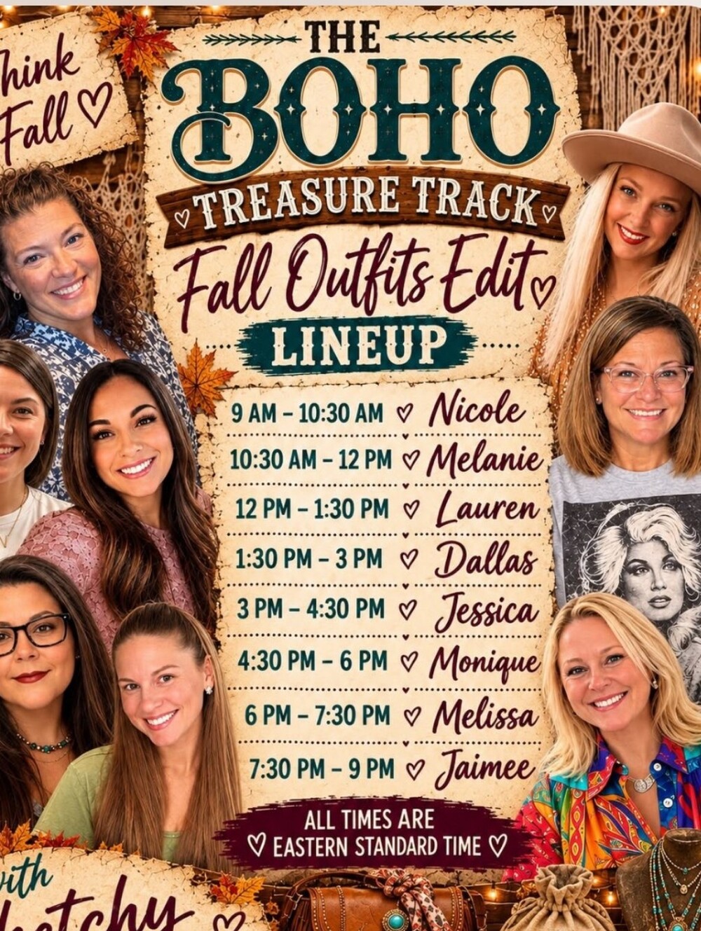 Boho Treasure Track REBUNDEL!
